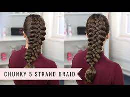 The Biggest 5 Strand Braid Ever By Sweethearts Hair Youtube Hair Styles Peinados Hair Styles Gorgeous Hair