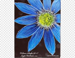We have daisy flowers in almost every color of the rainbow. Painting Common Daisy Shasta Daisy Mount Shasta Acrylic Paint Painting Blue Flower Png Pngegg