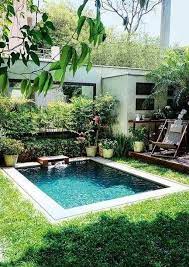 30 Amazing Natural Small Pools Design Ideas For Backyard Coodecor Small Pool Design Swimming Pools Backyard Small Inground Pool