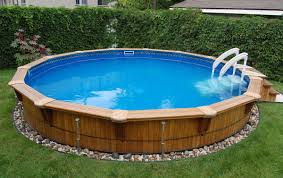 Aqua Wood Round Semi In Ground Wood Pool Stock Tank Swimming Pool Tank Swimming Pool In Ground Pools