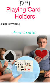 Easy sewing tutorial for beginners with photo 7 video. Diy Playing Card Holder Felt Project Agnes Creates