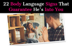 He leans towards you whenever you are sitting close to one another. 22 Body Language Signs That Guarantee He S Into You A New Mode