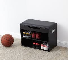 This easy to build rolling shoe cubby bench is perfect for keeping your family's shoes organized in a small entry or mudroom. Small Shoe Shelf Www Macj Com Br