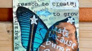 No need for large margins around the text on a label. Artist Trading Cards For Beginners Youtube