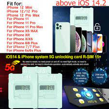 Select your country + network · 2. R Sim15 Sim Card For Iphone 12 12 Pro Max Unlocking Chip For Unlocking Ios 14 2 Wish