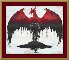 Cross,bаckstitch,french knot after purchase is complete. Dragon Age Cross Stitch Pattern Pdf Dragon Cross Stitch Etsy In 2020 Dragon Cross Stitch Fantasy Cross Stitch Cross Stitch Patterns