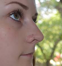 Tragus Earring 20g, Silver Nose Ring Stud, Tragus Ring 7mm, Helix Piersing,  Cartilage Earring, Daith Jewelry, Septum Ring, Rook Jewelry