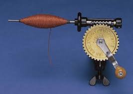 Always wind the bobbin before threading the machine and needle. Spolmaskin Swedish Bobbin Winder Thin Spindle Bobbin Winders And Swifts