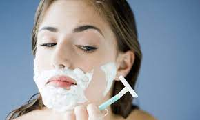 If any rash, cold sore, infection or. Why It S A Terrible Idea For Women To Shave Their Faces Beauty The Guardian