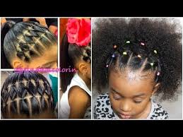 5 Simple Easy Braid Style Tutorials For Little Girls Voice Of Hair In 2020 Kids Hairstyles Natural Hair Styles Kids Braided Hairstyles