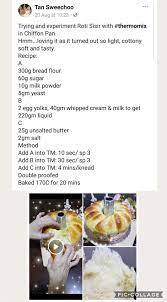 Roti Sisir Thermomix Recipes Recipes Cooking Recipes