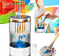 Amazon.com: XANGNIER Electric Paint Brush Cleaner Machine ...
