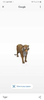 Tiger 3d Google Lens Peepsburgh