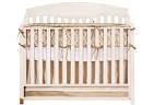Antique white crib Sydney