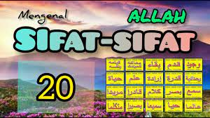 Allah yang telah menciptakan tujuh langit dan bumi beserta segala sesuatu di antara keduanya. maksudnya allah maha kekal. Sifat 20 Sifat Wajib Dan Mustahil Bagi Allah Ide Islam Ide Kehidupan Youtube