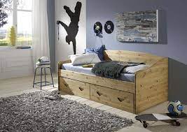 Kojenbett massivholz kiefer / funktionsbett 120x200 mit gästebett. Kojenbett Mit Schubkastenmodul Kiefer Massiv In Bester Qualitat