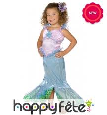 Queue de sirène pink ocean kiss avec monopalme magic fin, entièrement nagable et avec un design d'écailles unique. Robe Sirene Rose Et Bleue Pour Petite Fille