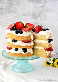 Chocolate and coconut are one of the most underrated combinations in the dessert world. Berries And Cream Vanilla Cake Gluten Free Vegan Refined Sugar Free
