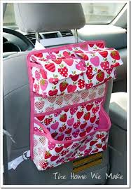 A Girl Car Organizer Auto Organisieren Nahen Lernen Und Utensilos Nahen