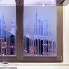 Sticker Occultant Ciel New York Decoration Depoli Pour Fenetre Gali Art Occultant Fenetre Remodelage Brise Vue Decoratif