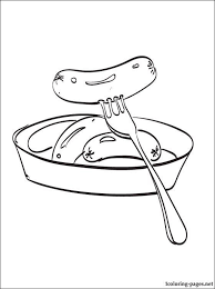 Designer refused to sell a wedding dress to a bride in a wheelchair. Sausages Coloring Page Coloring Pages Color Sausage