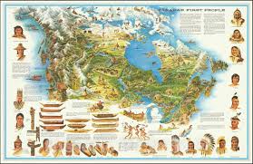 Canadian geographic, indigenous peoples atlas of canada (2018). Historic Map Canada S First People 1964 Vintage Wall Art 44in X 29in In 2021 Indigenous People Of Canada First Nations First Peoples