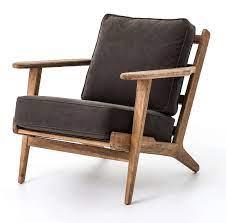 Watch your guests curl up in a womb chair and positively revel in its comfort. Mid Century Modern Dark Green Upholstered Oak Club Chair Brown Armchair Mid Century Lounge Chairs Lounge Chair