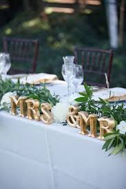 Northern California Wedding At A Vineyard In Lodi Photos Head Table Wedding Bridal Table Decorations Bride Groom Table