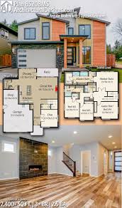 Your contractor may need to strengthen the existing foundation to support the extra weight. Modern House Plans Architectural Designs Modern House Plan 85208ms 3 Beds 2 5 Baths 2 400 S Dear Art Leading Art Culture Magazine Database