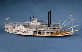 Ship Model, Lighthouse Tender Joseph ...