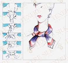 Neopixel géant love meter attaquant haut foulard. How To Tie A Scarf Basic Knot How To Tie Square Knot Scarf Tying Square Scarf Tying Scarf Tying Tutorial