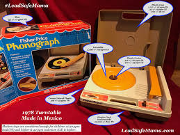 Check spelling or type a new query. Vintage 1978 Fisher Price Record Player 22 000 Ppm Lead 90 Ppm Is Unsafe 5 296 Ppm Cadmium 75 Is Unsafe