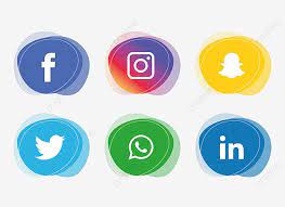 Social Media Icons Set Instagram Whatsapp Instagram Icons Whatsapp Icons Social Icons Png And Vector With Transparent Background For Free Download Social Media Icons Social Icons Logo Facebook