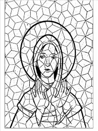 Circle mosaics coloring book 3: Mosaic Coloring Pages For Adults Free Printable Mosaic Coloring Pages