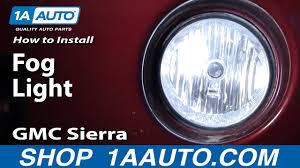 Make sure that the fluid tube leading into the machine is not kinked or bent. How To Replace Fog Lights 03 06 Gmc Sierra 2500 Youtube