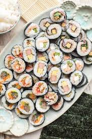 Plus, the meat comes out so amazingly tender! 5 Fusion Kimbap Seaweed Rice Rolls Kimbap Sushi K Food Best Korean Food Kimbap