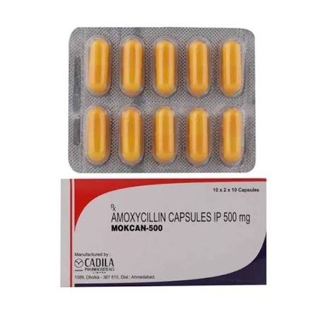 500 Mg Amoxycillin Capsules, Treatment: Antibiotics, Packaging Type: Strip at ₹ 75/strip in Surat