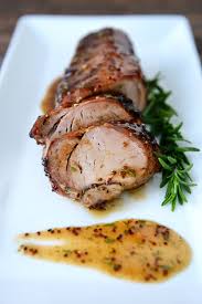 Apple Cider Glazed Pork Tenderloin Delallo Apple Cider Vinegar Recipes Baked Pork Tenderloin Sweet Pork