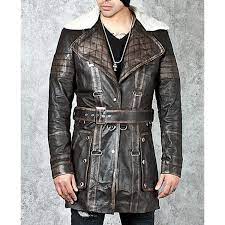 Fallout 4 Elder Maxson Battlecoat With Fur Collar Film Jackets Elder Maxson Jackets