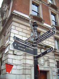 Covent Garden Sign Covent Garden London Shopping London England