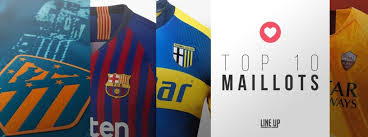 C'est une réussite à chaque saison, et pour 2020/2021, nike a une nouvelle fois pondu des maillots très beaux. Foot Pro Top 10 Des Maillots 2018 2019 Line Up Team