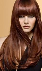 Brown hair color shades are the choice for anyone looking to be made over, but without making try a burgundy ombre to bring out its red tones. New Hairstyle 2014 Medium Copper Brown Hair Color Photos
