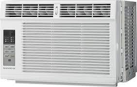 Rovsun 5000 btu window air conditioner, energy saving ac unit with mechanical controls, ideal for rooms up to 150 square feet, 110v/60hz, white 4.5 out of 5 stars 135 $168.99 $ 168. Best Buy Daewoo 5 000 Btu Window Air Conditioner White Dwc 0546frle