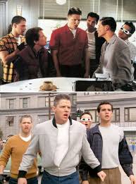 Biff And His Gang In Back To The Future Costume Designer Deborah Lynn Scott Back To The Future Back To The Future Party Mcfly