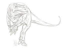 Sketch Saltriovenator Prehistoric Art Prehistoric Animals Dinosaur