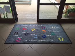 Ihre name schreiben sie bei der bestellung dazu. Fussmatte Als Abschiedsgeschenk Bedruckter Teppich