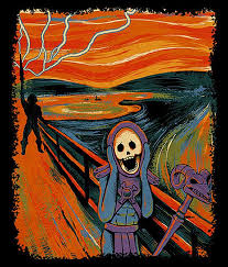 Pop Culture Work Inspired By Edvard Munch S The Scream Art Parody Art Pop Art Painting