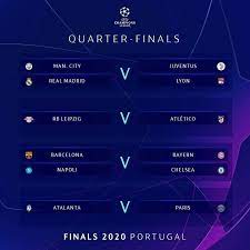 Asi Quedaron Los Cuartos De Final De La Championsleague Cual Es Tu Favorito Uefa Champions League Champions League Draw Champions League
