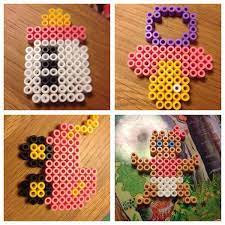 Barnedabs Pynt Perler Bead Art Perler Bead Patterns Perler Beads
