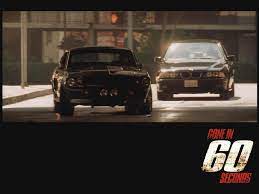 Gone In 60 Seconds Gone In 60 Seconds Mustang Movie Cars Movie